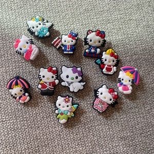 Hello Kitty Croc Charms